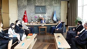 Türk Kızılay Küçükçekmece Şubesi Küçükçekmece Belediye Başkanı ziyaret etti