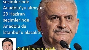Binali Yıldırım 313 Bin Oy Farkla Kazanacak...