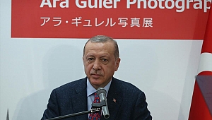 Cumhurbaşkanı Erdoğan, Kyoto'daki Ara Güler Sergisi'nin açılışında konuştu