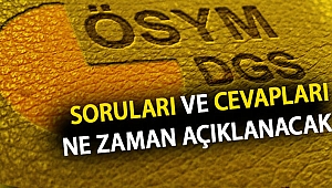 Dikey Geçiş Sınavı bitti! DGS soruları, cevapları ve sonuçları ne zaman açıklanacak?