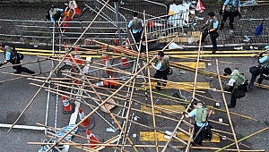 Hong Kong'da halk Çin'e iade yasa planına karşı birleşti