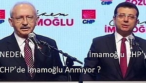 NEDEN İmamoğlu CHP’yi, CHP’de İmamoğlu Anmıyor ?