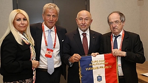 Nihat Özdemir Noel Le Graet ile bir araya geldi