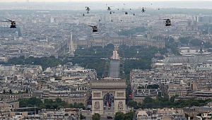 Fransa'da 14 Temmuz Ulusal Bayramı kutlamaları