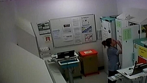 Hemşire böyle basıldı