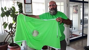 Herbalist Yunus Ersin hastaların hayatlarını kolaylaştıracak ''Ortopedik Pratik Tişört'' çalışmasına imza attı