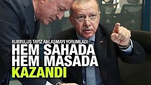 Erdoğan hem sahada hem masada kazandı