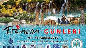 Erzincan 5-11 Kasım 2019  İstanbul'da Tanıtılacak