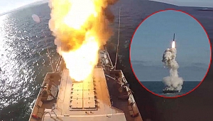 Görüntüler yayınlandı! 16 kez balistik füze ateşlediler!