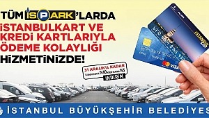  İSPARK’TA “KARTLI ÖDEME” DÖNEMİ BAŞLADI
