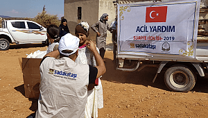 Sadakataşı’ndan İdlib’e acil yardım
