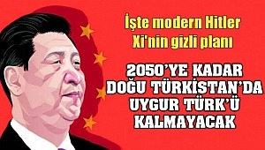 Çin Devlet Başkanı 2050’ye kadar Uygur Türk’ü kalmayacak!