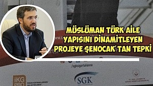 Şenocak'tan 'Sigortalı Anneler İşe Çocuklar Kreşe' çalışmaya tepki gösterdi.
