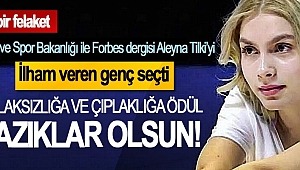 Aleyna Tilki'ye verilen ödüle, Dilipak sert çıktı.