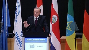 Cumhurbaşkanı Recep Tayyip 1. Küresel Mülteci Forumu'nda konuştu
