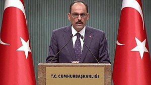 İbrahim Kalın, Bakanlar Kurulu Toplantısı'nın ardından açıklama yaptı