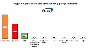 SEÇMEN YENİ PARTİ İSTEMİYOR