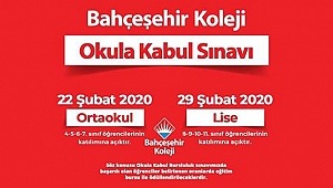 Bahçeşehir Koleji Bursluluk Sınavı Başvuruları Başladı