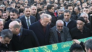 Cumhurbaşkanı Erdoğan depremde hayatını kaybedenlerin cenaze namazına katıldı 