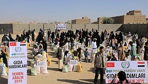 İHH İnsani Yardım Vakfı,11 bin Yemenliye yardım
