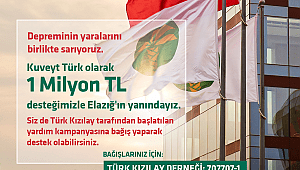 Kuveyt Türk’ten depremzedelere 1 milyon TL bağış