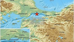  Marmara Denizi'nde deprem!