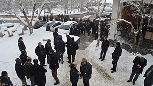 Şeyh Abdülkerim Çevik'in taziyesi Güroymak ilçesinde kuruldu 