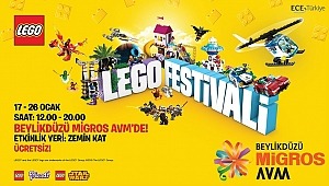 Sömestr Tatilinde Çocuklar Beylikdüzü Migros AVM LEGO® Festivali’nde Buluşuyor