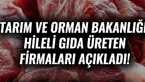 Tarım ve Orman Bakanlığı, taklit, tağşiş veya ilaç etken maddesi tespit edilen firmaları açıkladı