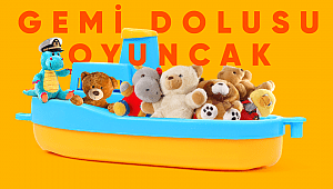  İDO’dan Elazığ’a bir gemi dolusu oyuncak