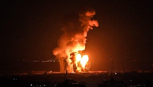 İsrail'den Gazze'de farklı noktalara hava saldırısı