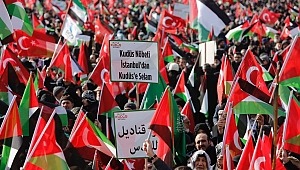 Saadet Partisi Yenikapı'da 'Büyük Kudüs Miting'i yaptı