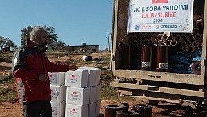 Sadakataşı'ndan İdlib'e 7 tır insani yardım