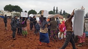 Sadakataşı’ndan İdlib’e gıda yardım ulaştırmayı sürdürüyor.