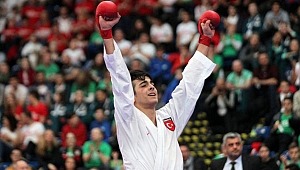 Bağcılarlı karateci Macaristan’dan altın madalyayla döndü