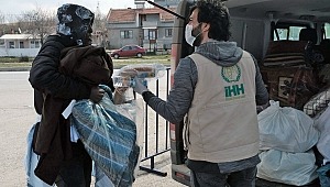 İHH’dan Edirne’deki sığınmacılara insani yardım