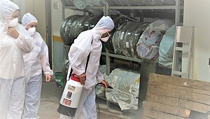  İkitelli OSB Koronavirüs Önlemlerine Devam Ediyor