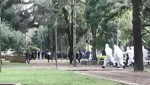 Karantinaya uymayan kişileri polis kovaladı