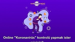 Sağlık Bakanlığı'ndan online koronavirüs testi