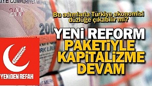  Yeniden REFAH Partisi Ekonomik İstikrar Kalkanı Yeterli mi ? 