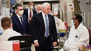 ABD Başkan Yardımcısı Pence maske takmadı