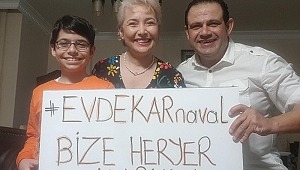 Adana Karnavalını Balkonlarda Kutladı 