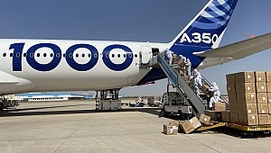  Airbus A350-1000 uçağını da COVID-19 mücadelesine kattı