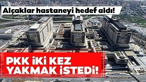 Başakşehir Şehir Hastanesinde PKK'lı iki işçi tarafından 3 kez yangın çıkarıldığı öğrenildi.