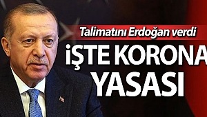 İşte korona yasası...