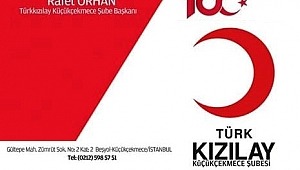 Küçükçekmece Kızılay Şube Başkanından '23 Nisan' mesajı