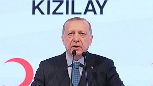 Cumhurbaşkanı Erdoğan’dan Kızılaycılara özel tebrik 