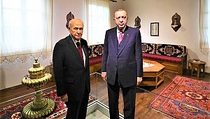 Cumhurbaşkanı Erdoğan ve MHP Genel Başkanı Bahçeli Demokrasi ve Özgürlükler Adası’nı gezdi