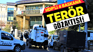 HDP'li Iğdır, Siirt, Baykan ve Kurtalan Belediye Başkanları gözaltına alındı