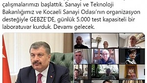 Sağlık Bakanı Fahrettin Koca Twitter'da açıklamada bulundu